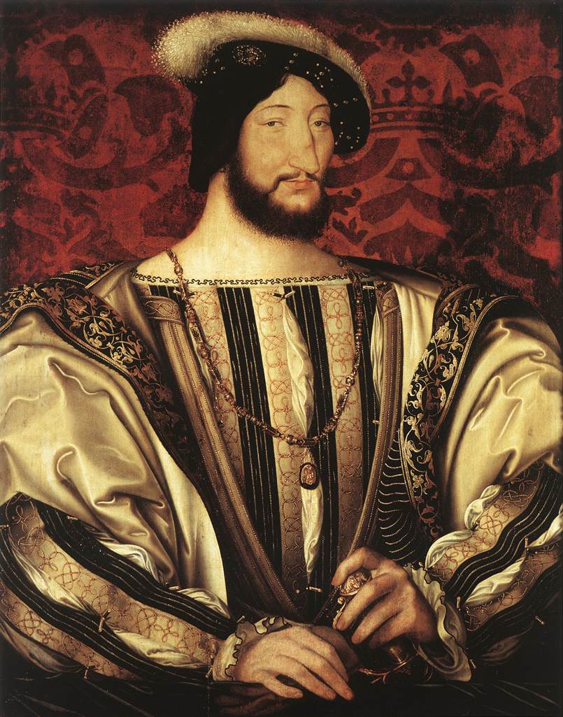  クルーエ　【フランス国王フランソワⅠ世　】1525 | 96 x 74 cm | ルーヴル美術館