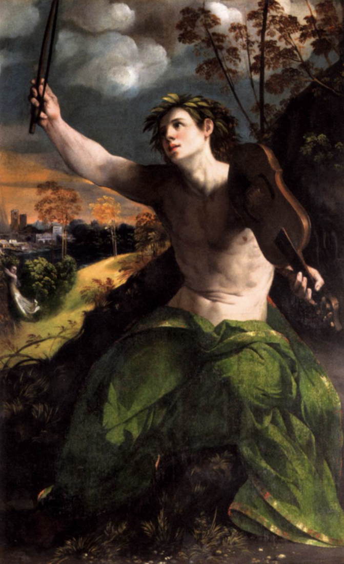 ドッソ・ドッシ 【 アポロ 】 1524 | 194 x 118 cm　｜ボルゲーゼ美術館、ローマ、イタリア