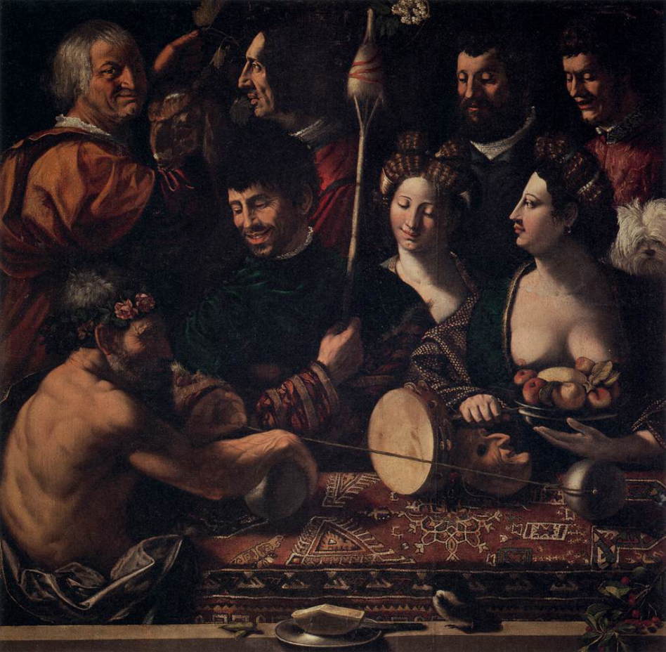ドッソ・ドッシ 【 魔術 】 1535-40 | 143 x 144 cm　｜ウフィツィ美術館、フィレンツェ、イタリア