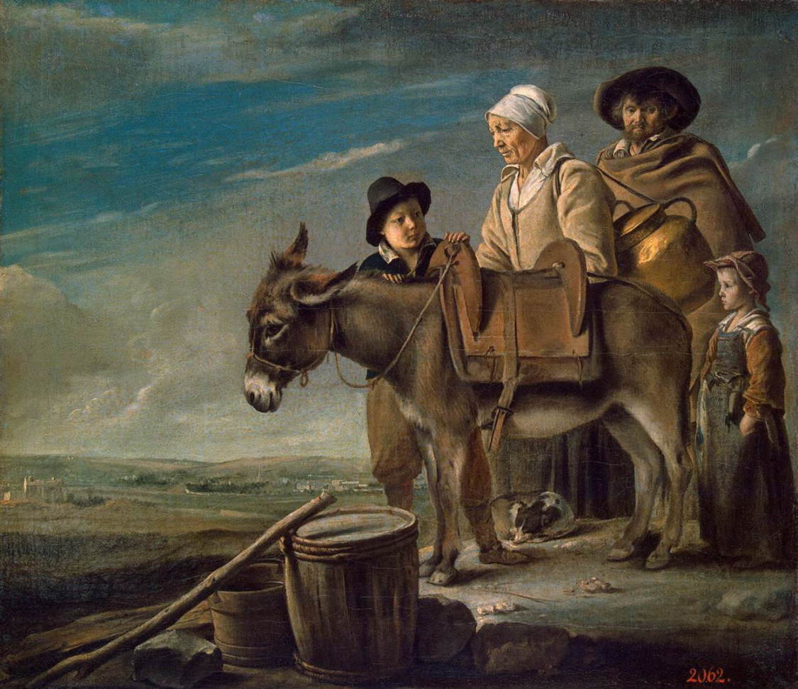 ル・ナン　【 ロバ 】 1641 | 51 x 59 cm 　｜エルミタージュ美術館